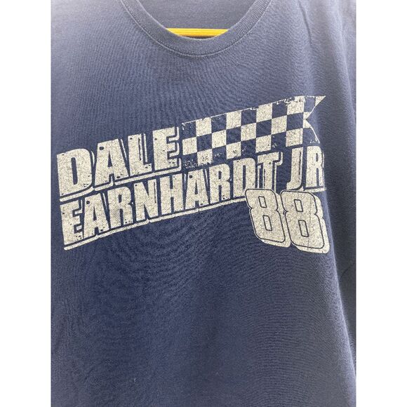 Dale Earnhardt Jr. Navy Salt Life Vintage Slant T-Shirt Mens Small EUC - Picture 1 of 6